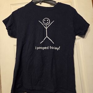 Navy Graphic T-Shirt with Fun Print